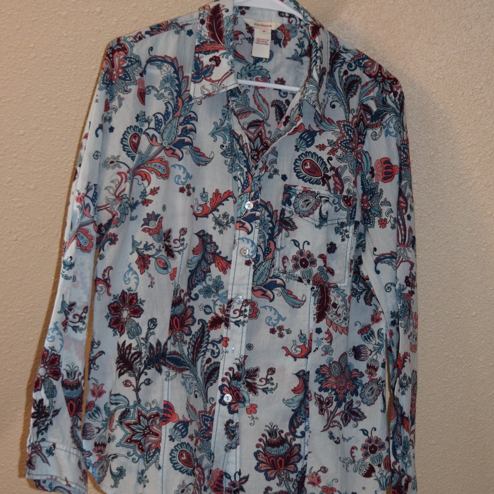 Sundance fitted button down